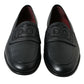 Dolce & Gabbana Elegant Black Embroidered Loafers