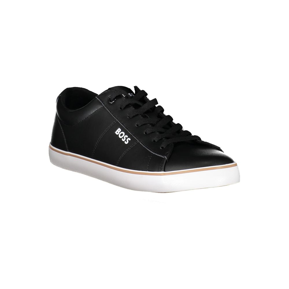 Hugo Boss Black Polyester Men Sneaker