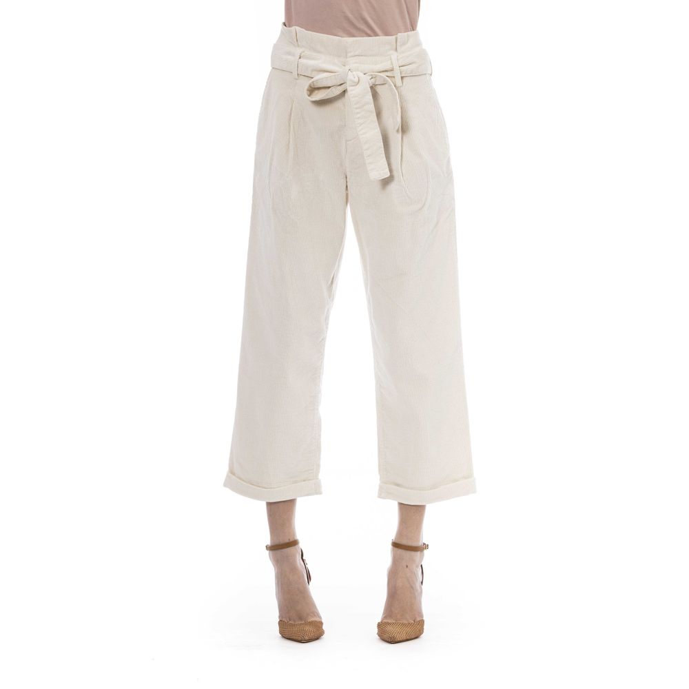 Jacob Cohen Beige Cotton Women Jeans