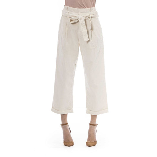 Jacob Cohen Beige Cotton Women's Trouser