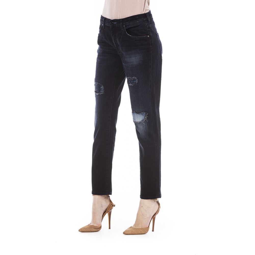 Jacob Cohen Blue Cotton Women Jeans