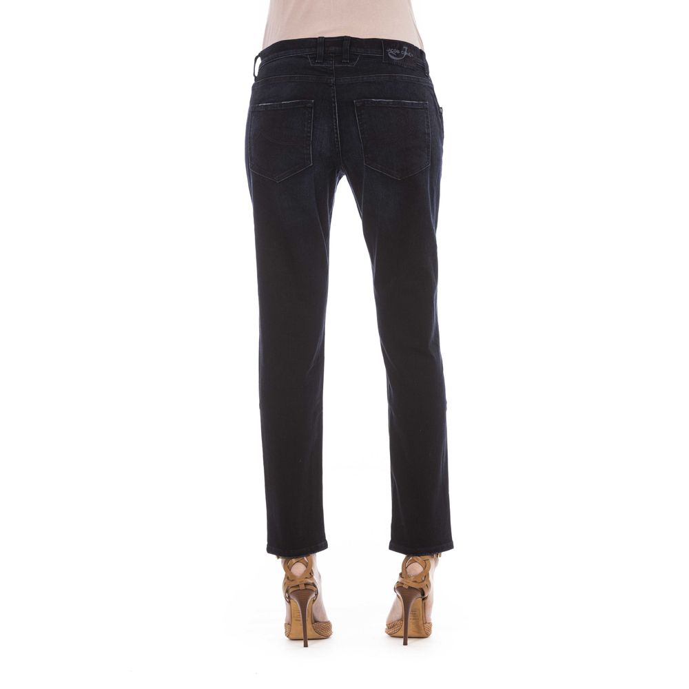 Jacob Cohen Blue Cotton Women Jeans