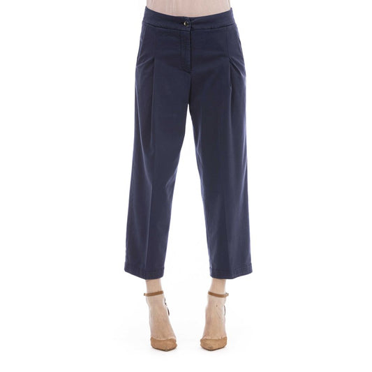 Jacob Cohen Blue Modal Women Jeans