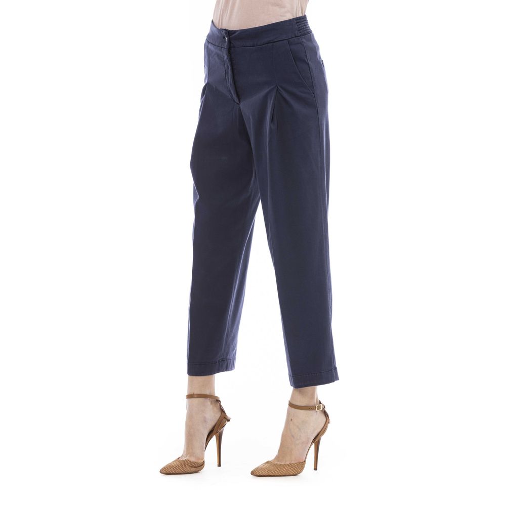 Jacob Cohen Blue Modal Women Jeans