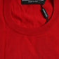 Dolce & Gabbana Radiant Red Wool Pullover Sweater