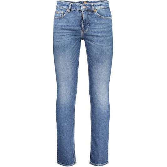 Hugo Boss Sleek Slim Fit Washed Denim