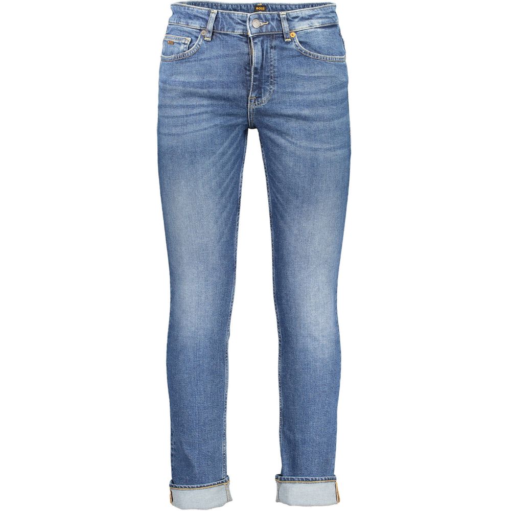 Hugo Boss Sleek Slim Fit Washed Denim