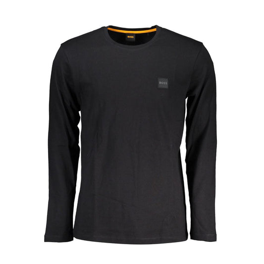 Hugo Boss Black Cotton Men TShirt