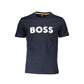 Hugo Boss Blue Cotton Men T-Shirt