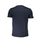 Hugo Boss Blue Cotton Men T-Shirt