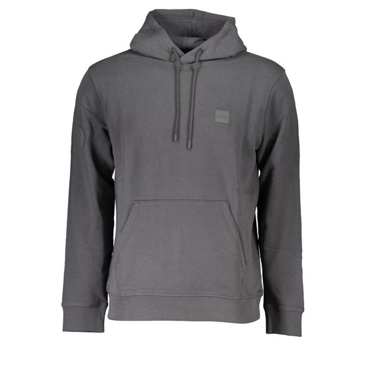 Hugo Boss Sleek Organic Cotton Hooded Sweatshirt