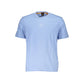 Hugo Boss Light Blue Cotton Men T-Shirt