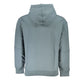 Hugo Boss Green Fleece Hooded Sweatshirt with Logo