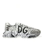 Dolce & Gabbana Hand-Painted Daymaster Leather Sneakers