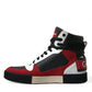 Dolce & Gabbana Debonair Calfskin High-Top Sneakers