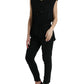 Dolce & Gabbana Elegant Black Round Neck Tank Top