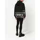 Dolce & Gabbana Bandana Motif Cotton Hoodie in Black