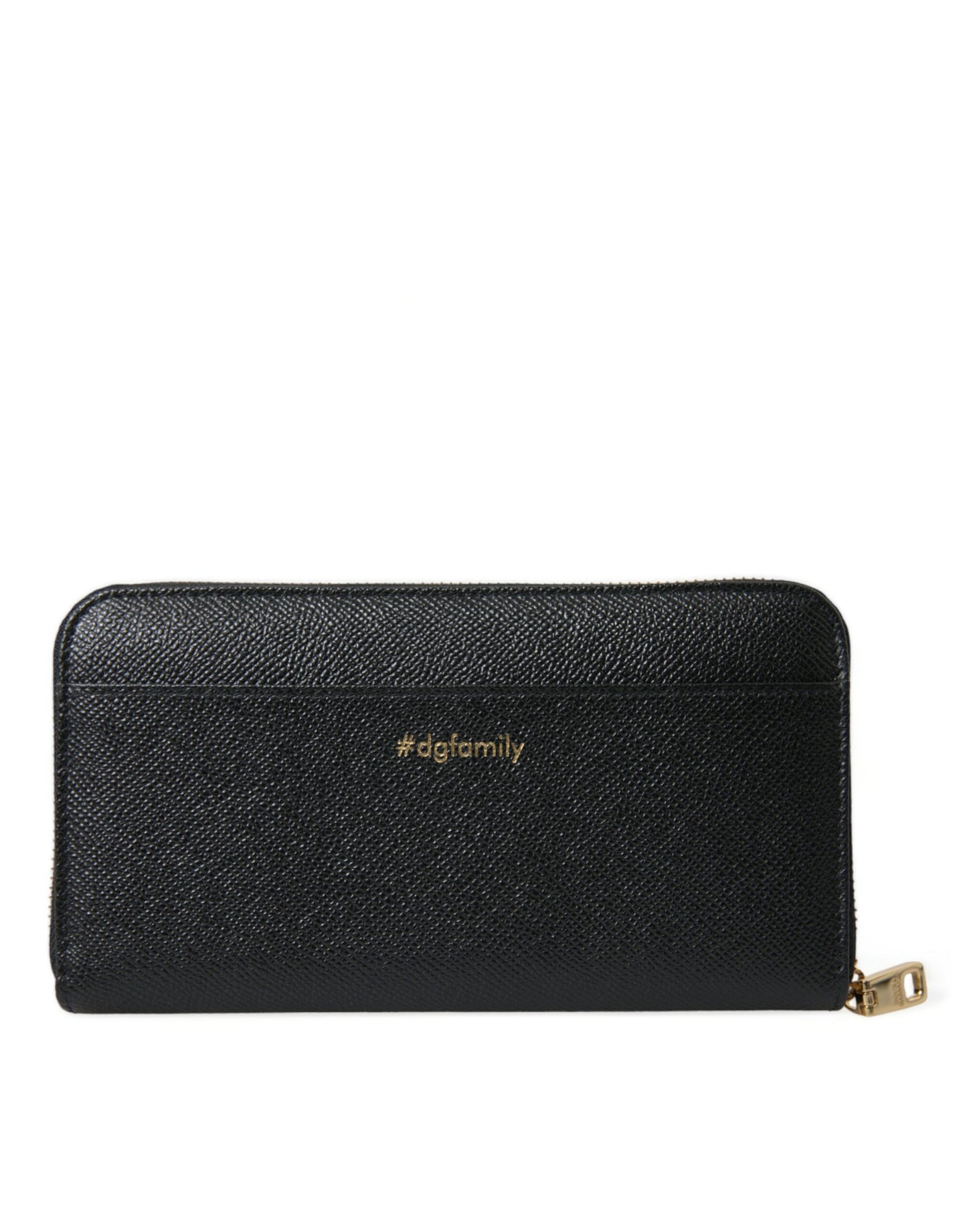 Dolce & Gabbana Elegant Continental Leather Zipper Wallet