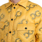 Dolce & Gabbana Elegant Yellow Padded Blouson Jacket