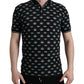 Dolce & Gabbana Elegant Crown Motif Cotton Polo Tee