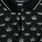 Dolce & Gabbana Elegant Crown Motif Cotton Polo Tee