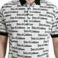 Dolce & Gabbana Stunning Authentic Logo Polo T-Shirt