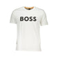 Hugo Boss White Cotton Men T-Shirt