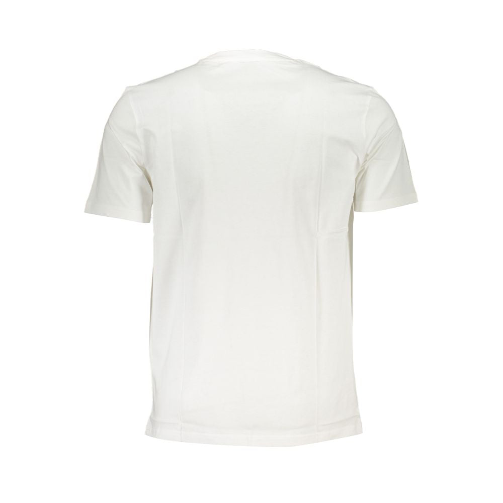 Hugo Boss White Cotton Men T-Shirt