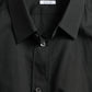 Dolce & Gabbana Elegant Slim Black Silk Blend Dress Shirt