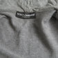 Dolce & Gabbana Chic Melange Grey Full-Zip Hooded Sweatshirt