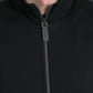 Dolce & Gabbana Elegant Full Zip Black Sweater