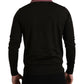 Dolce & Gabbana Elegant Wool Pullover Sweater in Brown