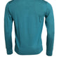 Dolce & Gabbana Elegant Silk Crew Neck Pullover Sweater