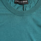 Dolce & Gabbana Elegant Silk Crew Neck Pullover Sweater