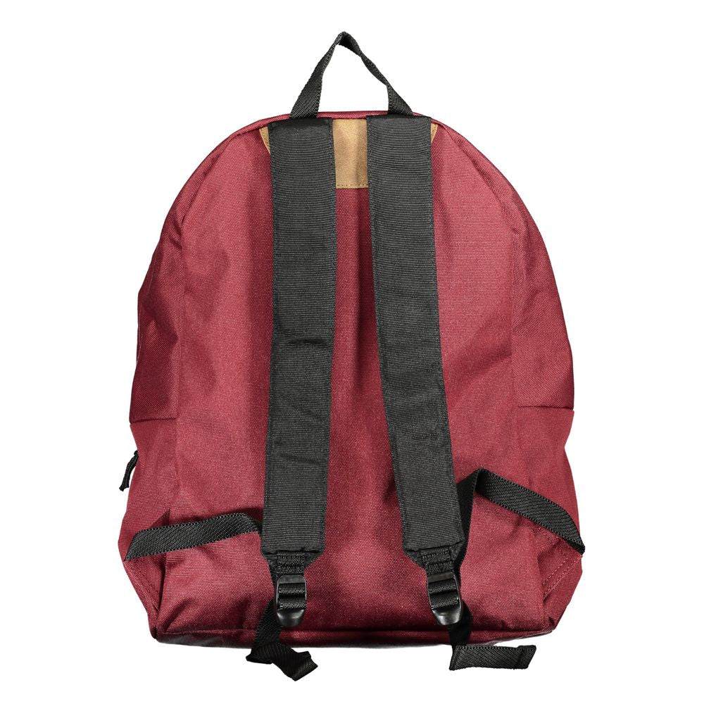 Napapijri Red Cotton Men Backpack