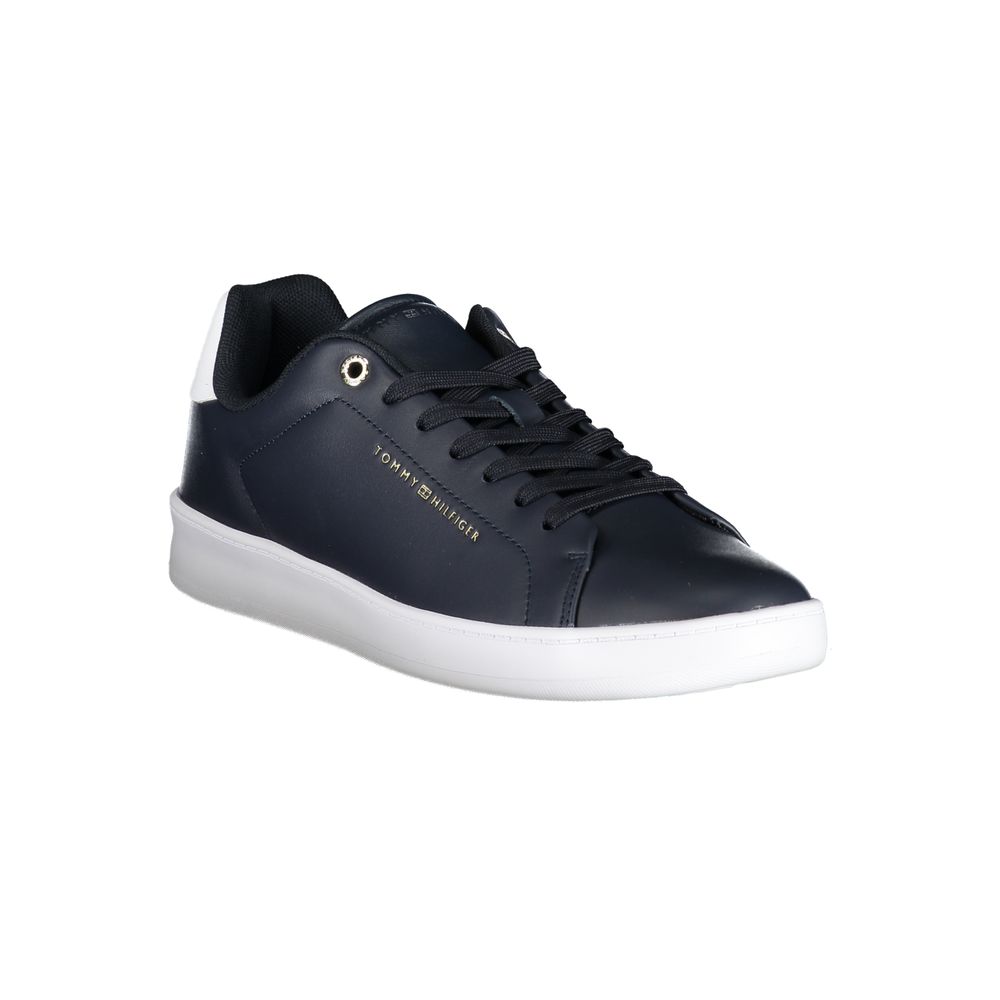 Tommy Hilfiger Blue Polyethylene Men Sneaker