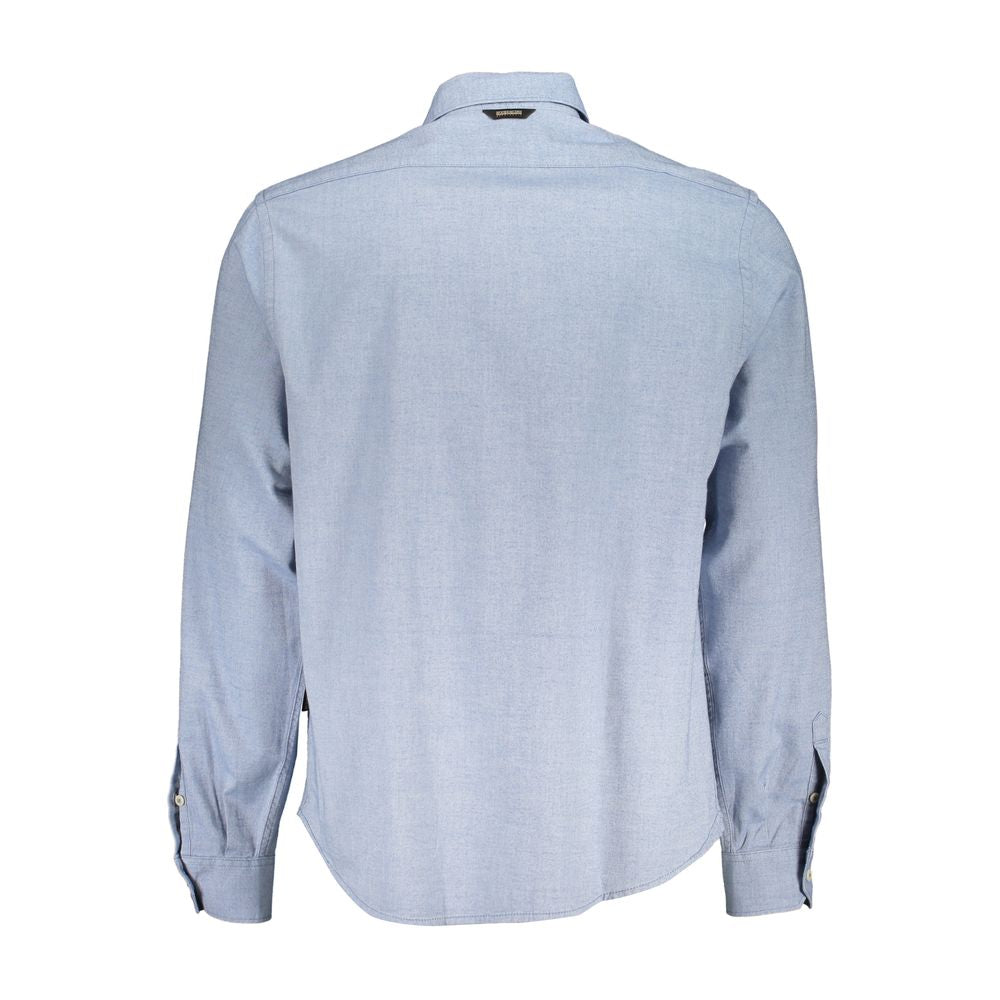 Napapijri Elegant Light Blue Regular Fit Shirt