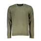 Napapijri Classic Green Crew Neck Cotton Sweater