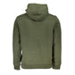 Napapijri Chic Green Hooded Half-Zip Sweater