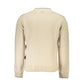 Napapijri Beige Crew Neck Embroidered Sweater