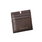 Tommy Hilfiger Elegant Leather Card Holder in Brown