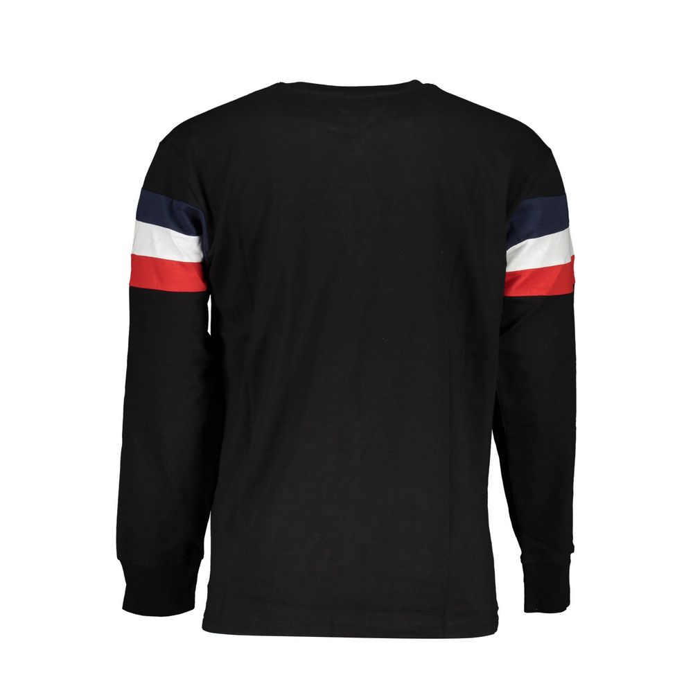 Tommy Hilfiger Black Cotton Men T-Shirt