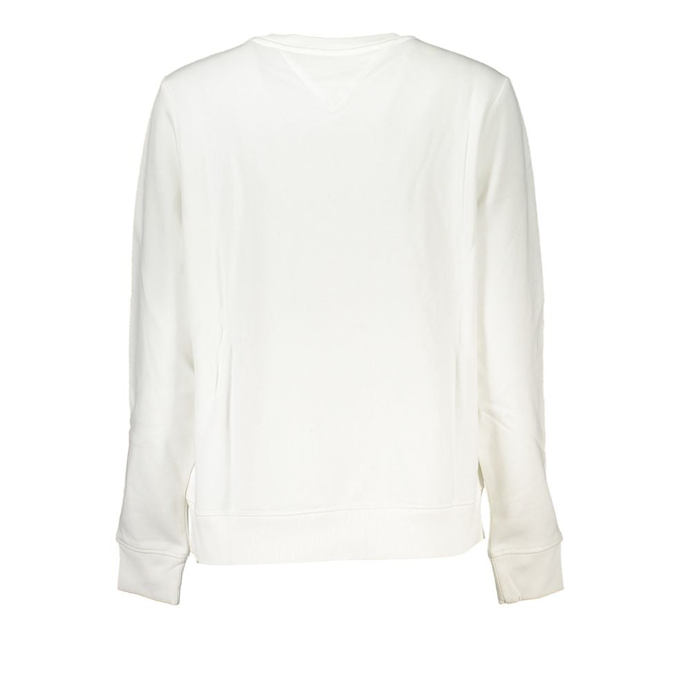 Tommy Hilfiger White Cotton Women Sweater