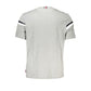 Tommy Hilfiger Elegant Gray Crew Neck T-Shirt with Contrast Details