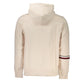 Tommy Hilfiger Beige Hooded Cotton Sweatshirt