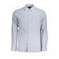 Tommy Hilfiger Elegant Striped Cotton Blend Shirt