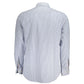 Tommy Hilfiger Elegant Striped Cotton Blend Shirt