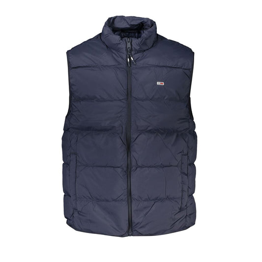 Tommy Hilfiger Sleeveless Embroidered Zip-Up Jacket