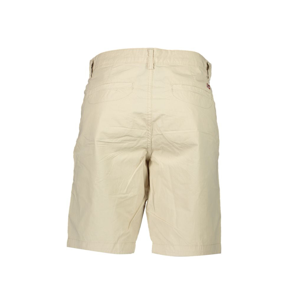 Napapijri Chic Beige Bermuda Shorts - Summertime Elegance