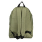 Napapijri Green Cotton Backpack with Contrast Details